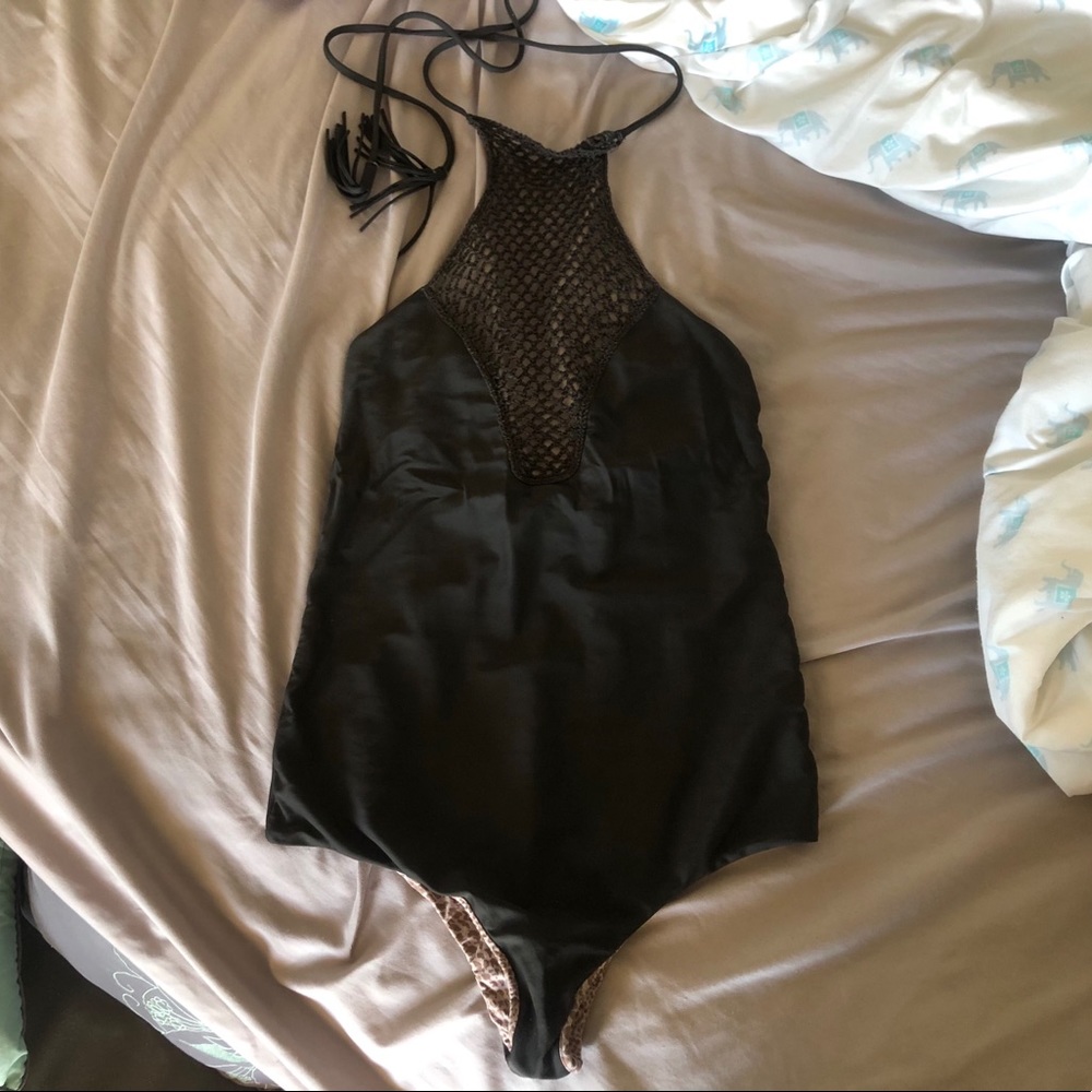 SOLD acacia black one piece